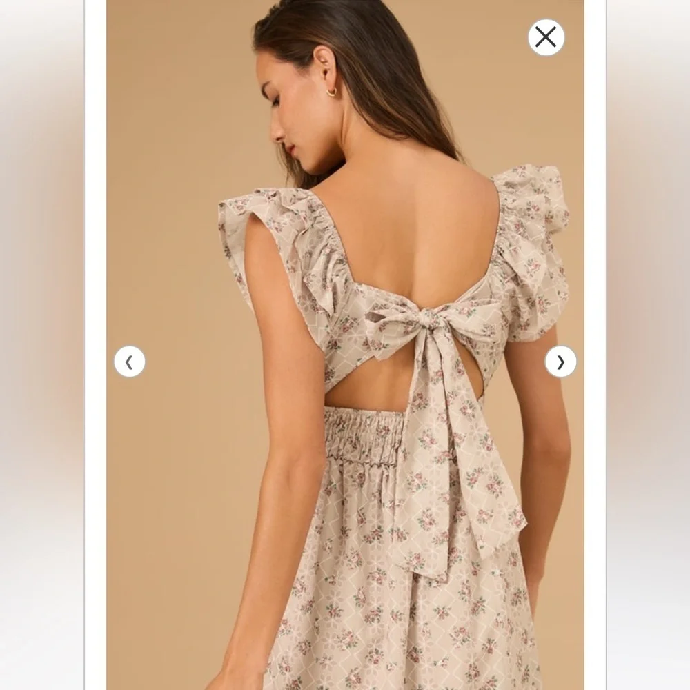 New with tags Altar’d state Gwen floral dress - Picture 2 of 5